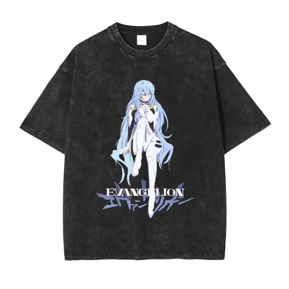Streetwear Brand In Japan - Surdimensionné hommes t-shirts vêtements EVA Anime