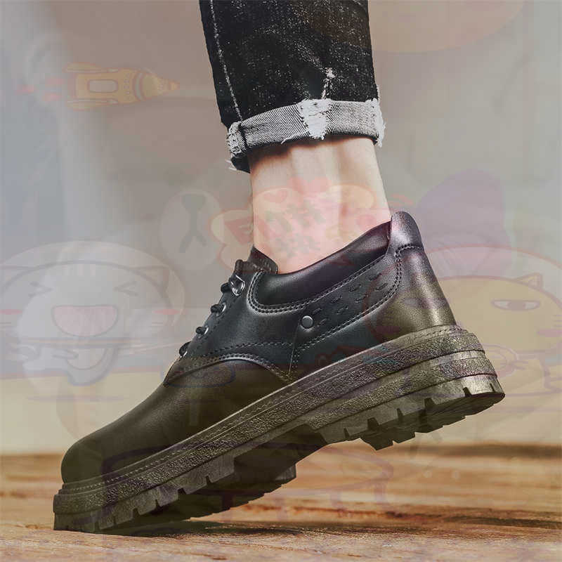 Streetwear Brand Sale - Baskets de Tennis en cuir naturel