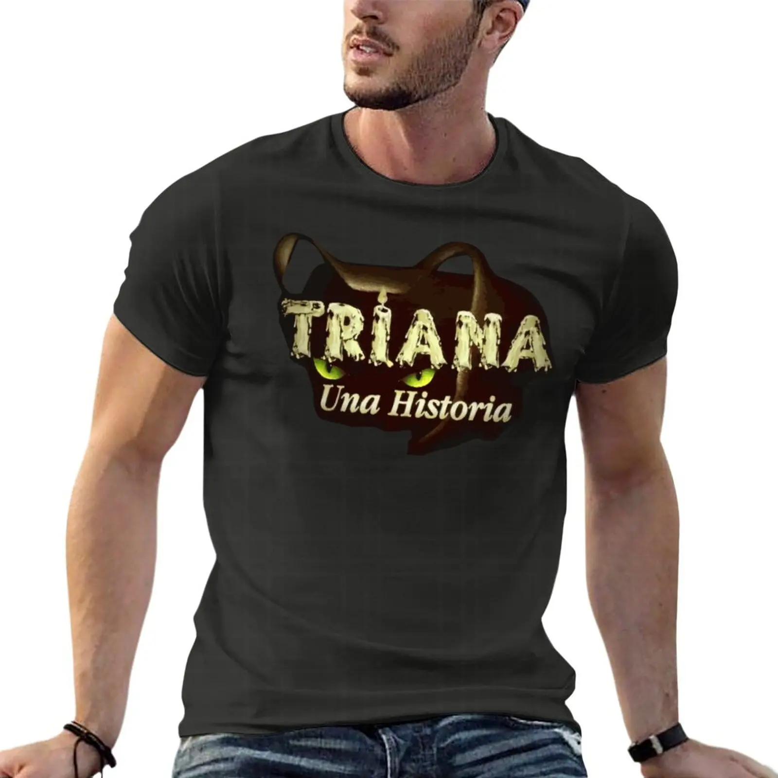 Streetwear Brand Clothing - Triana Una Historia-T-Shirt Surdimensionné pour Homme,