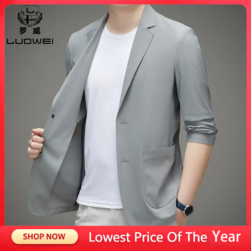 Blazer décontracté pour homme  - Streetwear Brand Jacket avis et prix