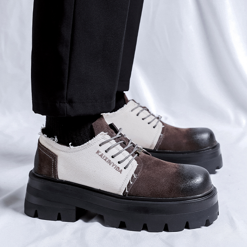 Chaussures en cuir pour hommes - Streetwear Brand In Japan avis et prix