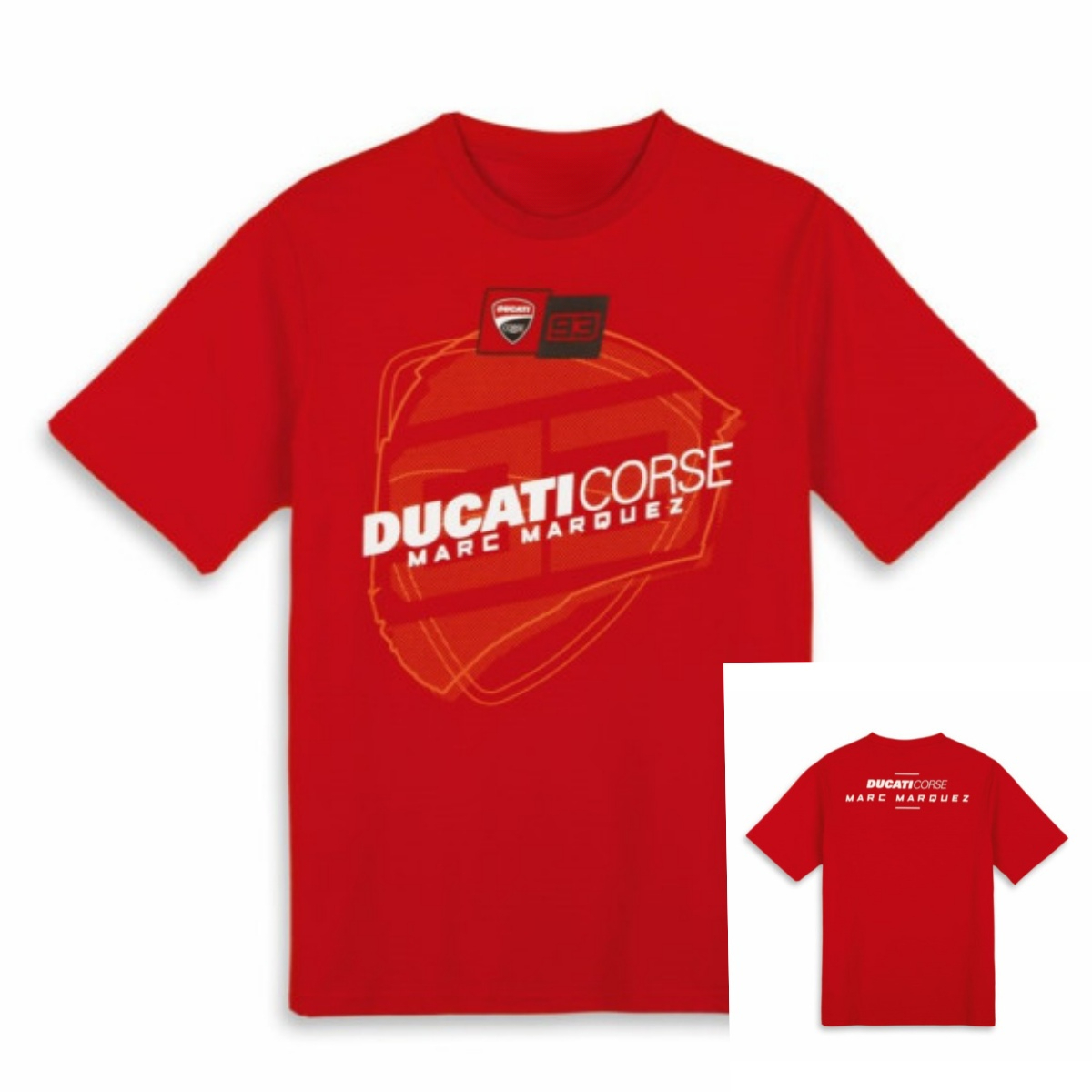 T-shirt classique rouge avec l - Streetwear Brand Red Logo avis et prix