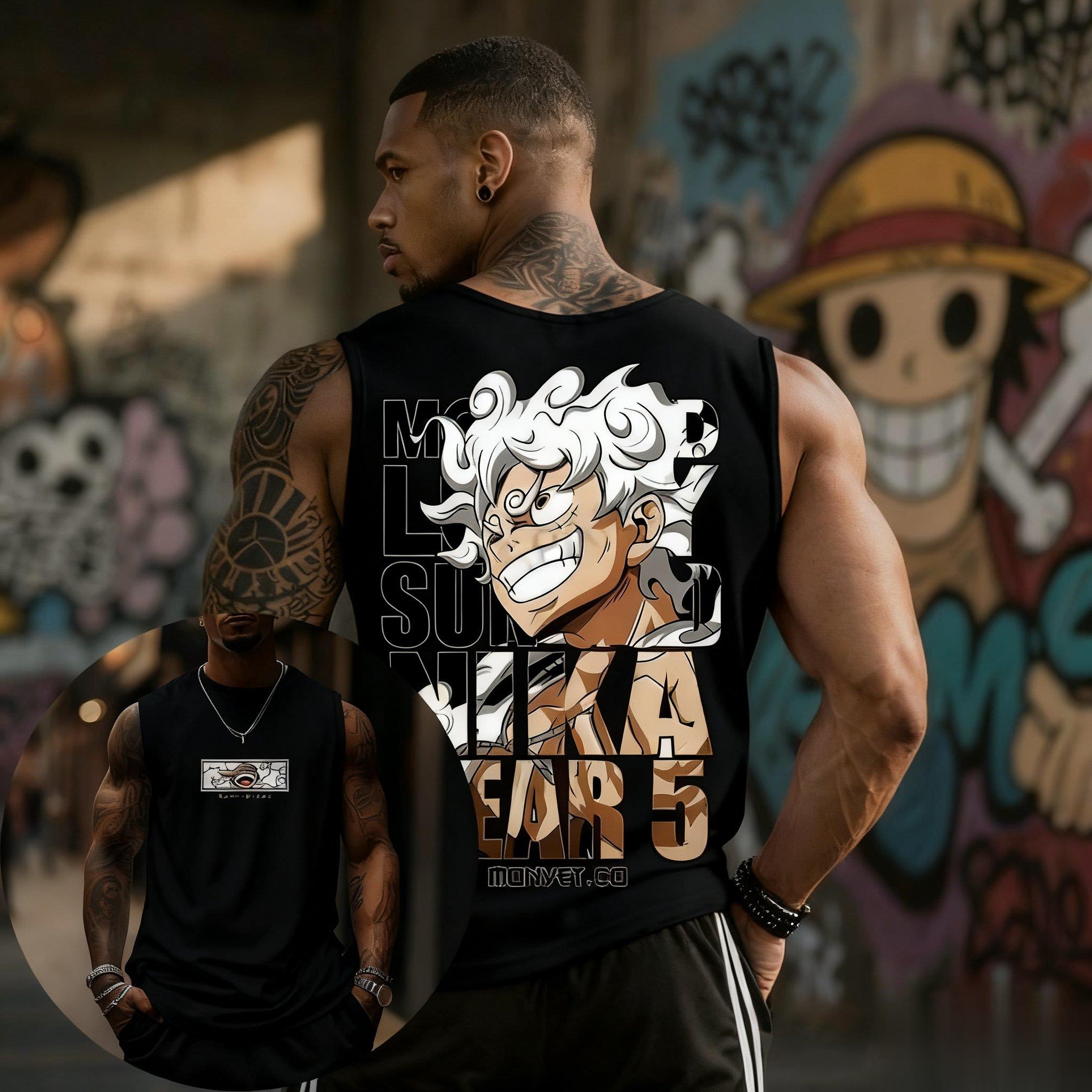 Une pièce Luffy Gear 5 débarde - Streetwear Brand In Japan avis et prix