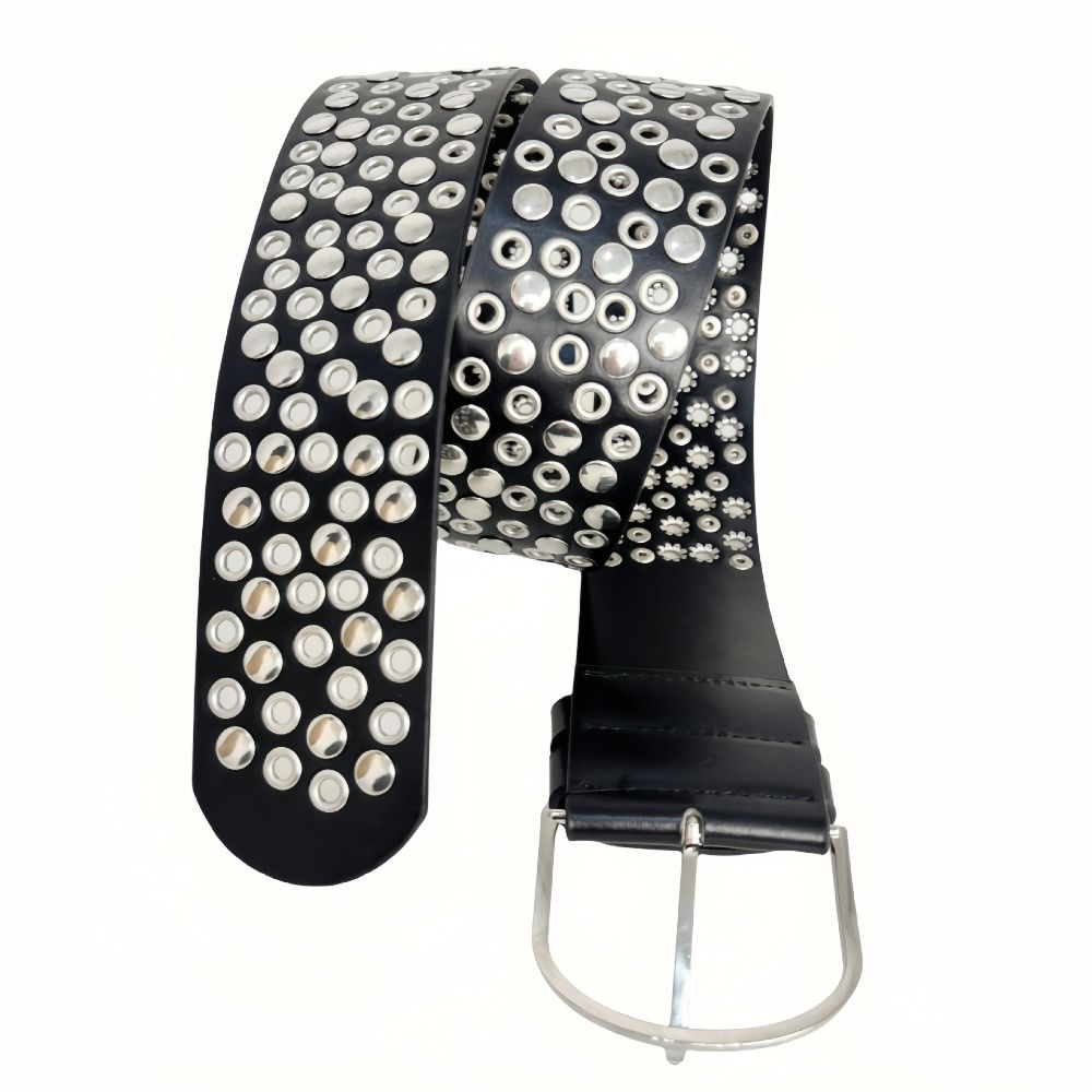 Ceinture Punk à œillets creux  - Streetwear Brand Belts avis et prix