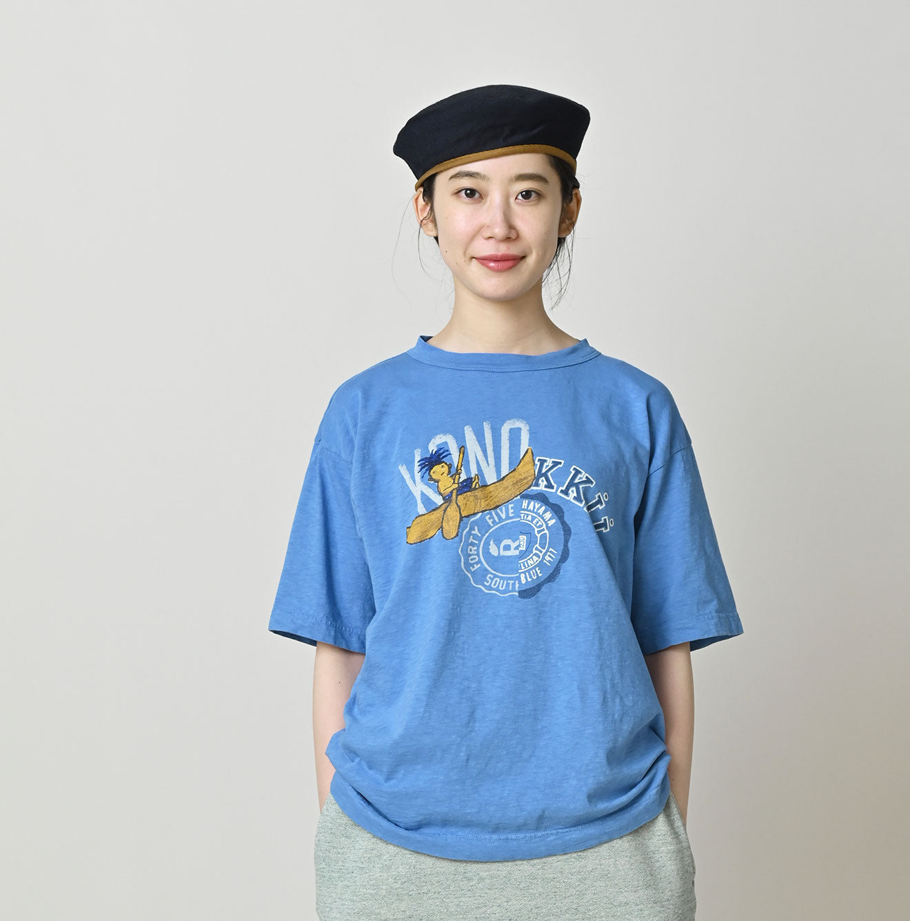T-Shirt en coton avec image gr - Streetwear Brand In Japan avis et prix