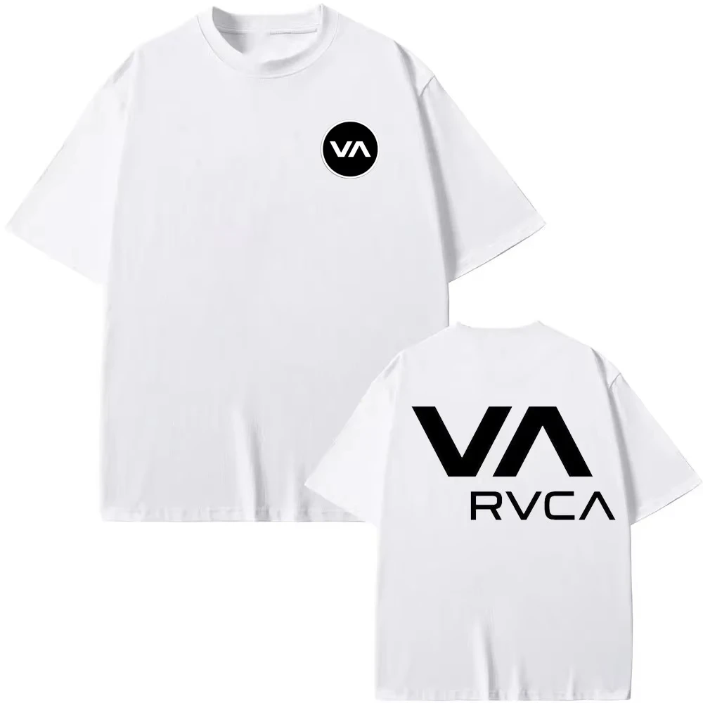 T-shirt RVCA noir en coton pou - Streetwear Brand Clothing avis et prix