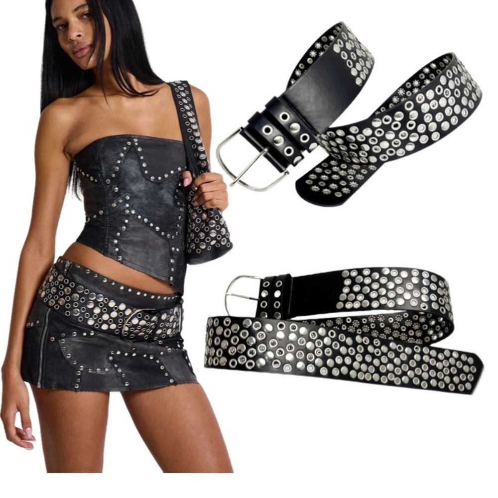 Ceinture large en PU de luxe a - Streetwear Brand Belts avis et prix